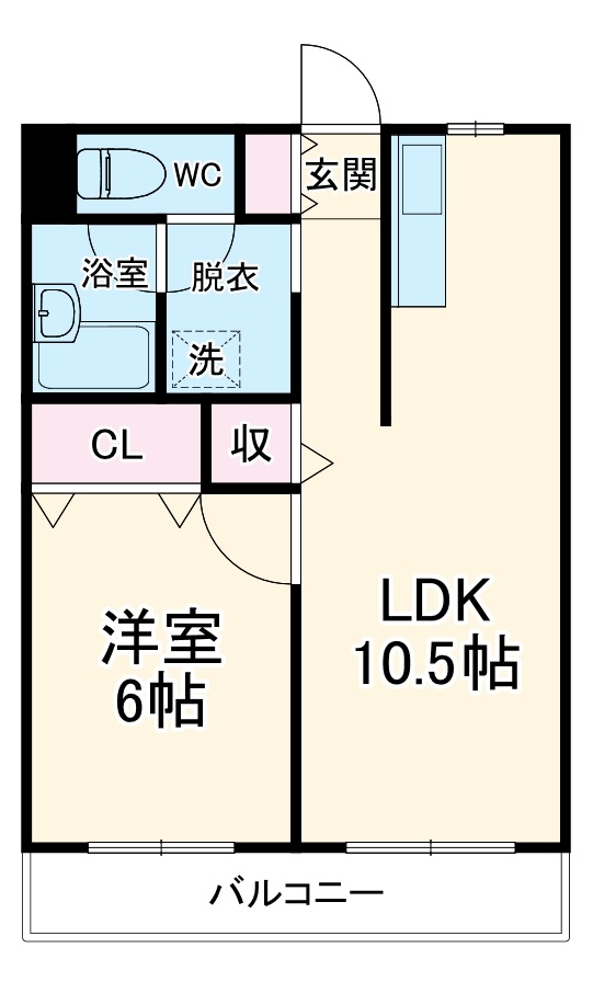 ユアーキャッスルの間取り