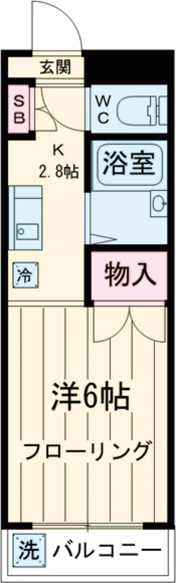 クレセント北山の間取り