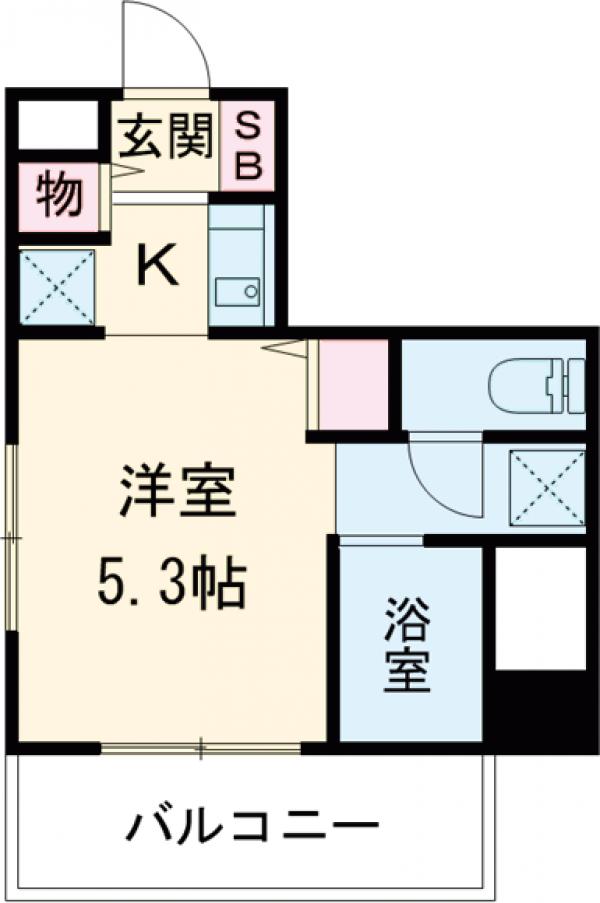 ルート南常盤台の間取り