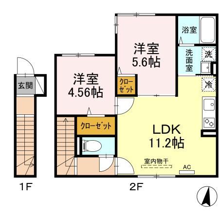 2/30 間取