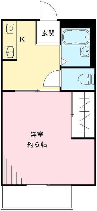 ハイツサンライフ Aの間取り