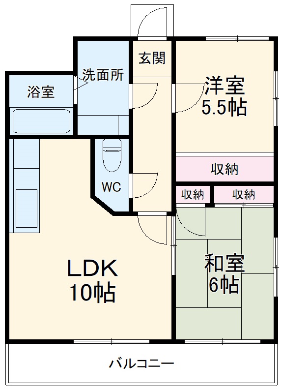 グラン・コンフォート16の間取り