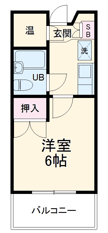宮の前メゾンの間取り