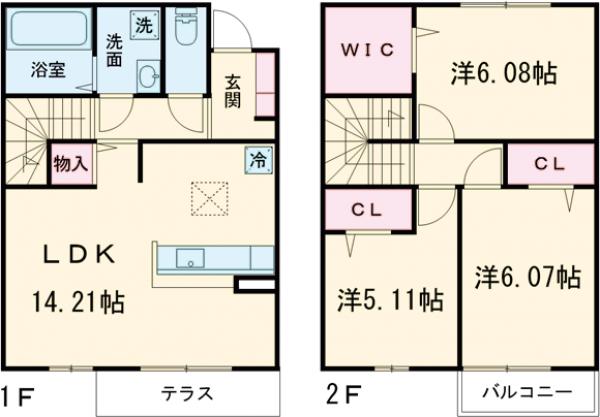カルテットⅡの間取り