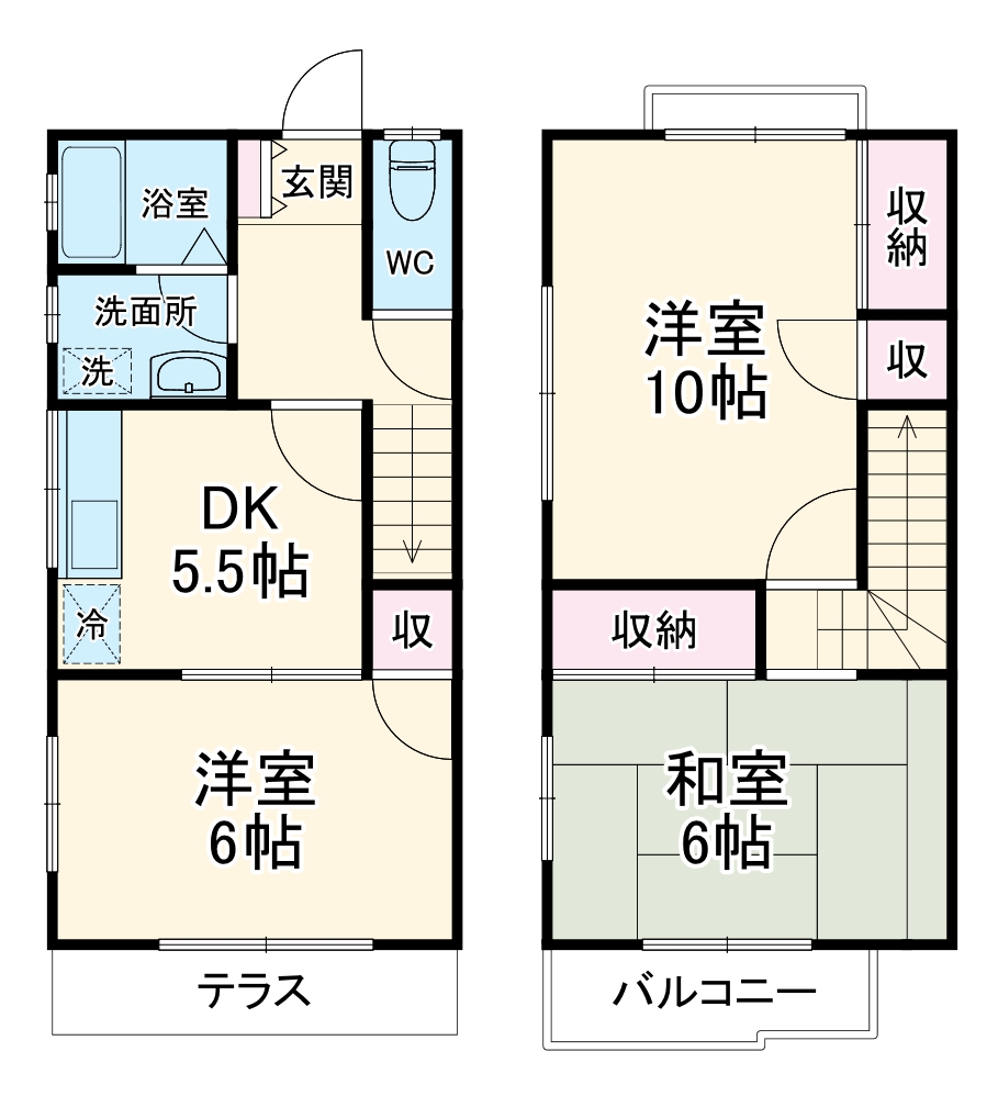 メゾンタカハシの間取り