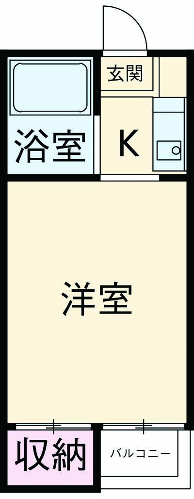 コーポベレーザの間取り