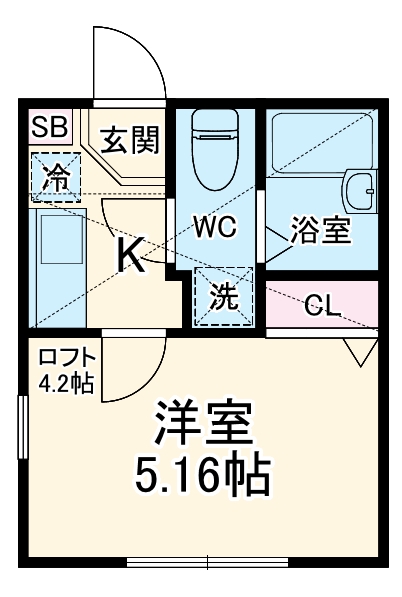 プラナス金沢八景の間取り