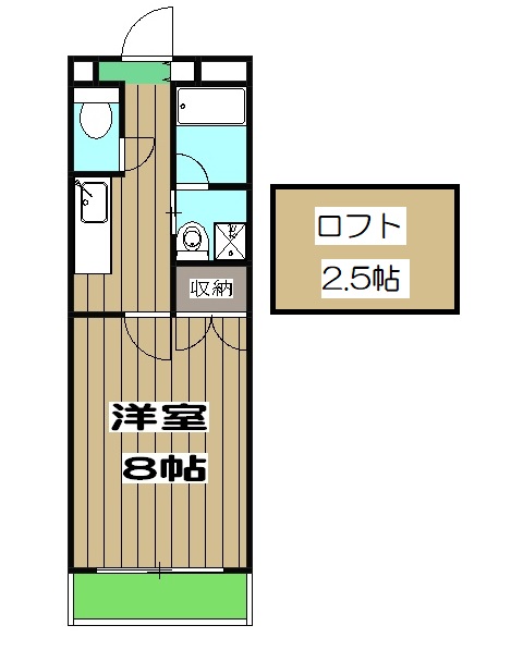 アルファープライズセブンの間取り