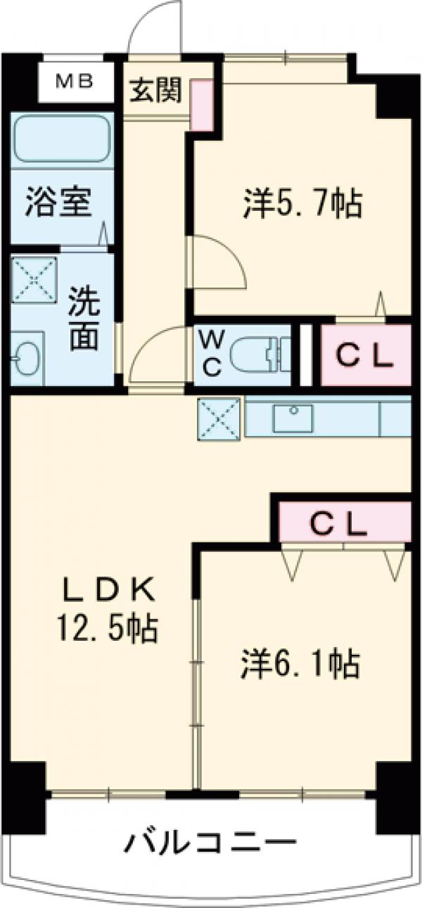エスポワールの間取り