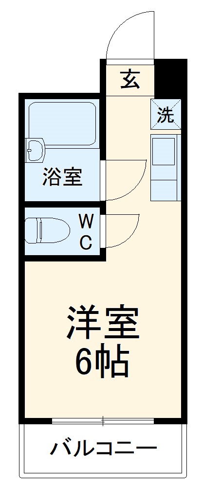 キャロット我孫子の間取り