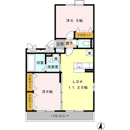 アサミアルジャンの間取り