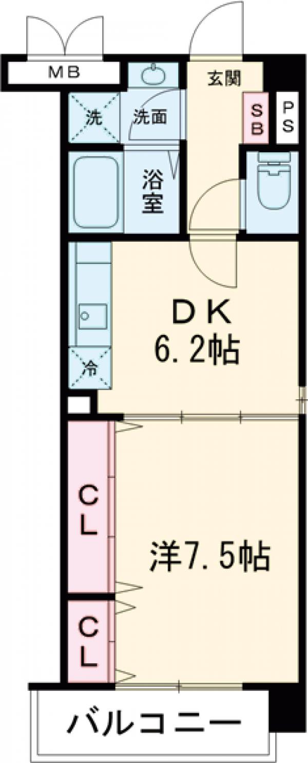 アヴァンタージュの間取り