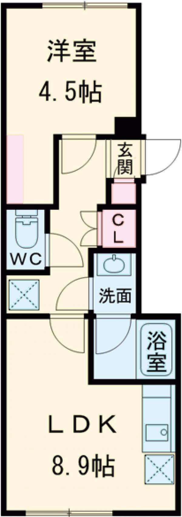 コフレ吉祥寺本町の間取り
