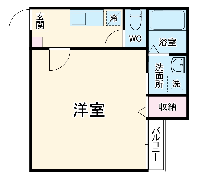 一刻館の間取り