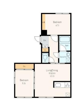 コフレ吉祥寺本町の間取り