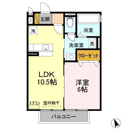 ヴァンテ kodaの間取り