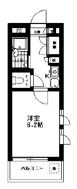 ジュネパレス市川第19の間取り