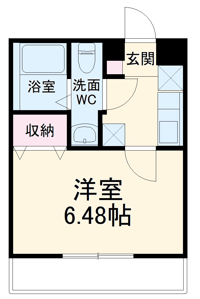モダンパルク石川町の間取り