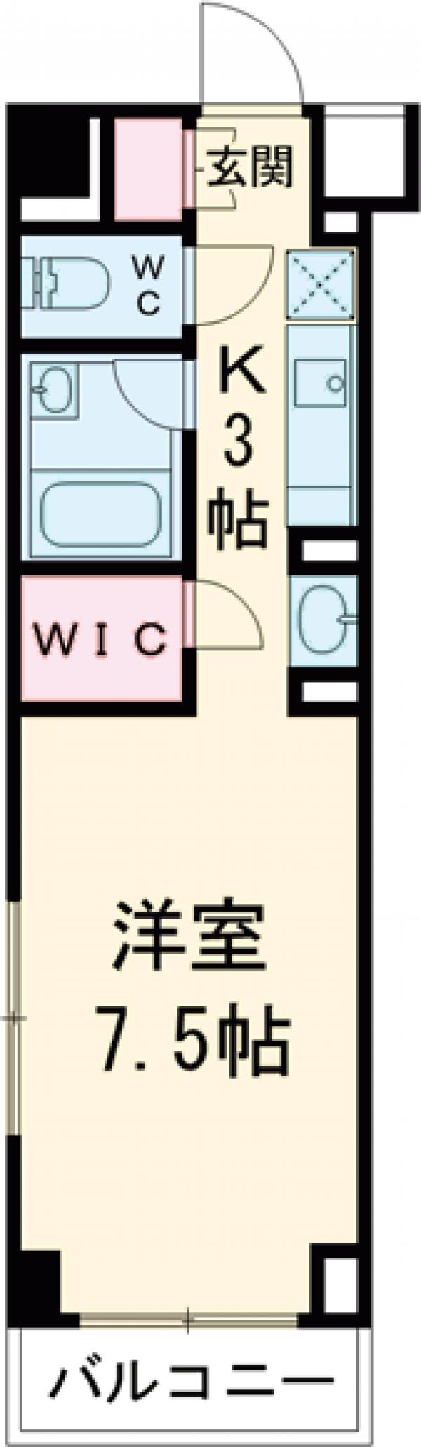 ルーブル三軒茶屋参番館の間取り