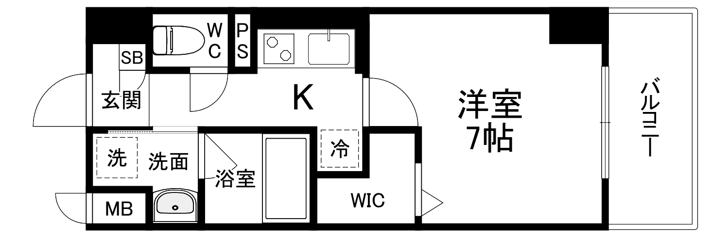 M.R Residenceの間取り