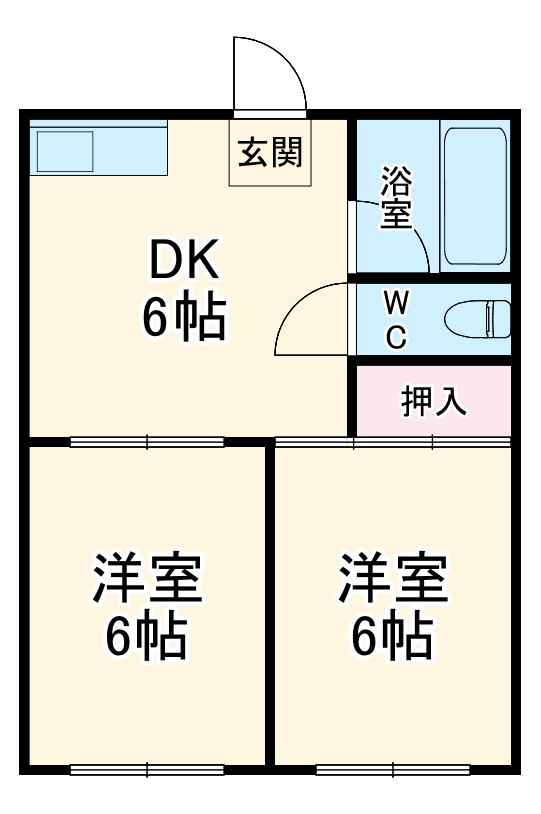セラミックハイツ秋山の間取り