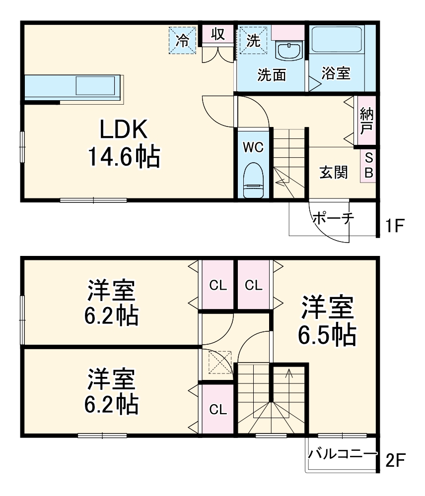 ブリリア則武東の間取り