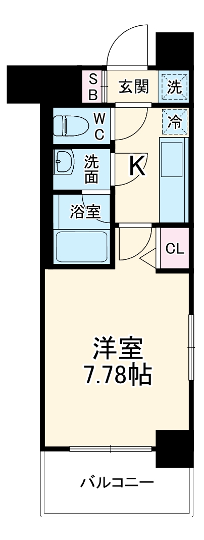 アドバンス相模原の間取り
