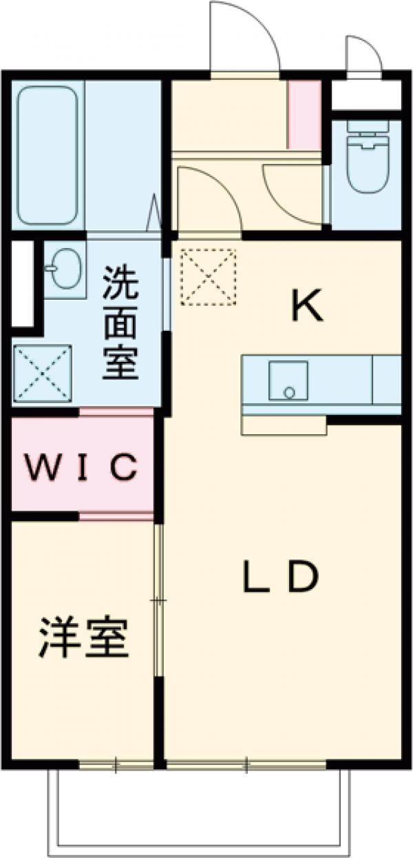 Yニシ3パナハイツの間取り
