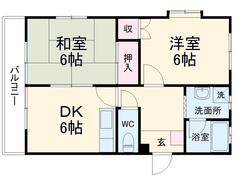 フローレンス西島の間取り