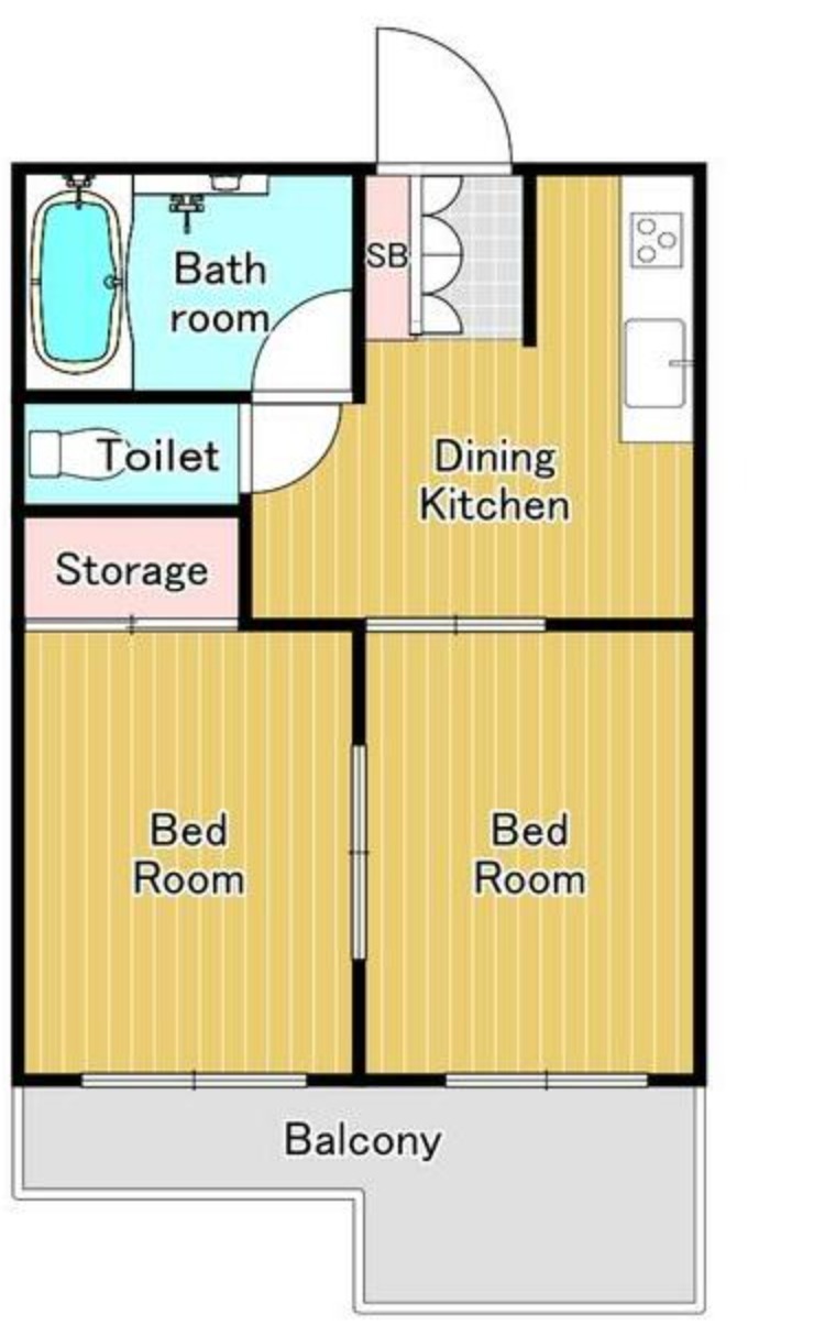 ロッソマットーネの間取り
