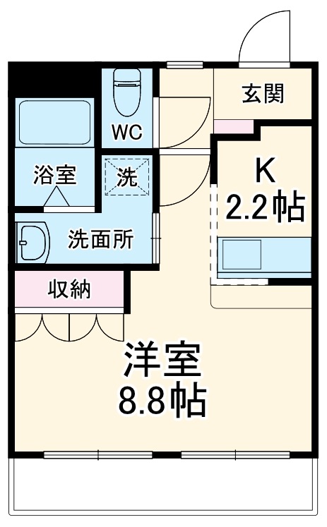 ダイセイヒルズの間取り