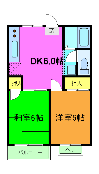 ラ・エトワルの間取り