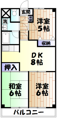 アルパインメゾンの間取り