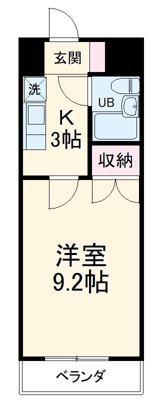 アーバンホームⅡの間取り