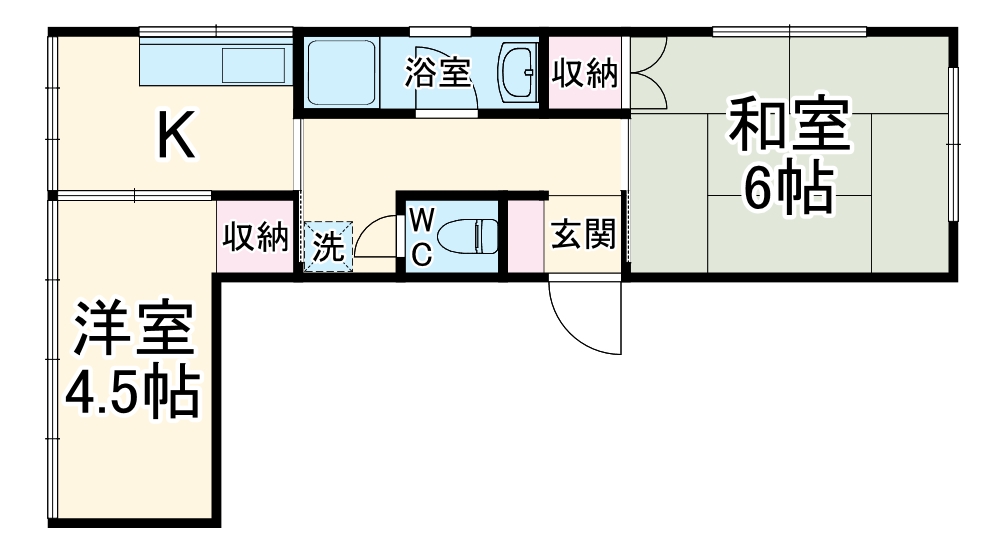 八まきビルの間取り