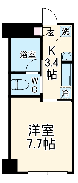 KS・Dioの間取り
