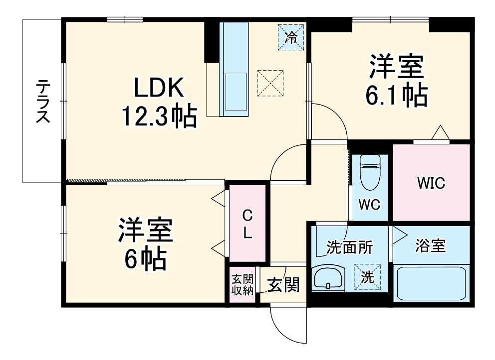 セッテの間取り