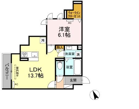 Poteau du 南屋敷の間取り
