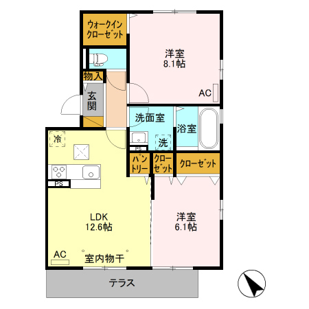 アステール高原の間取り