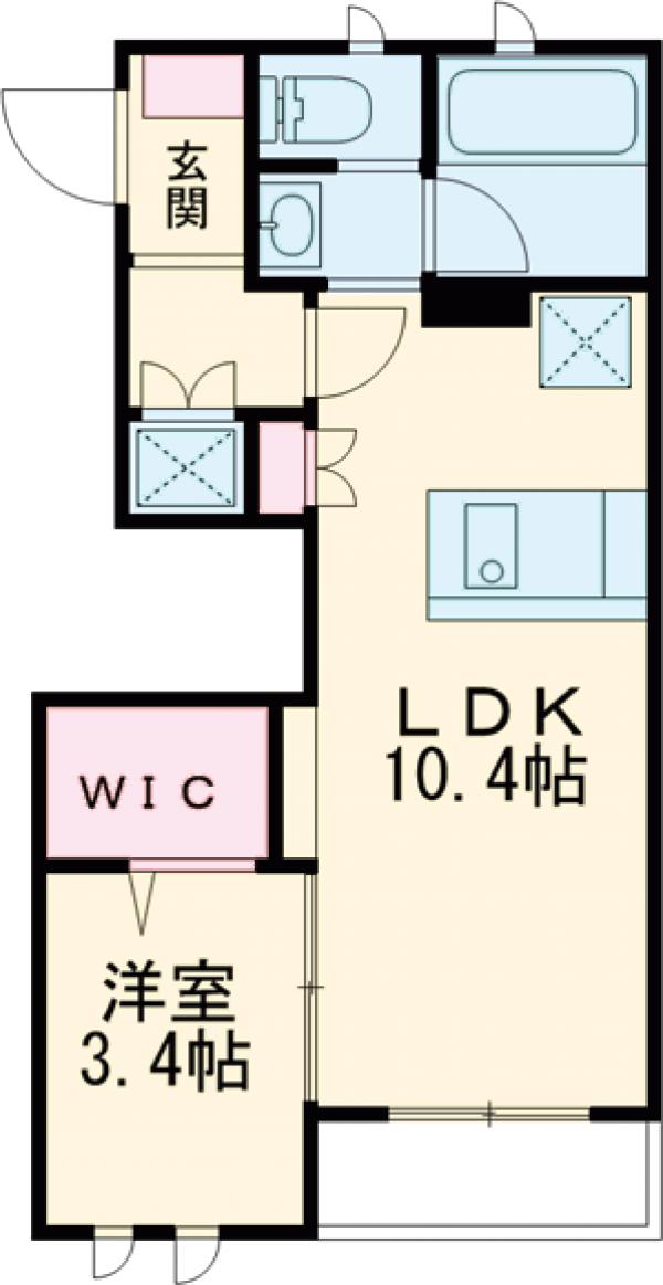 カーサ クレールの間取り