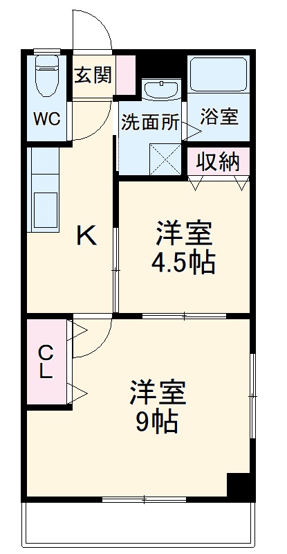 アゼリア21の間取り