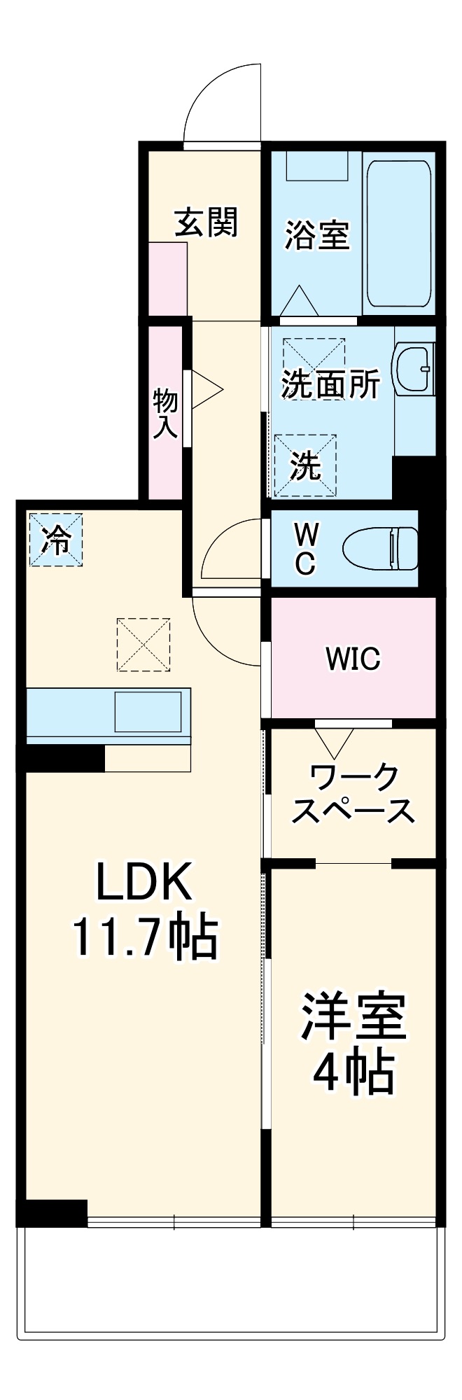 グランシャリオの間取り