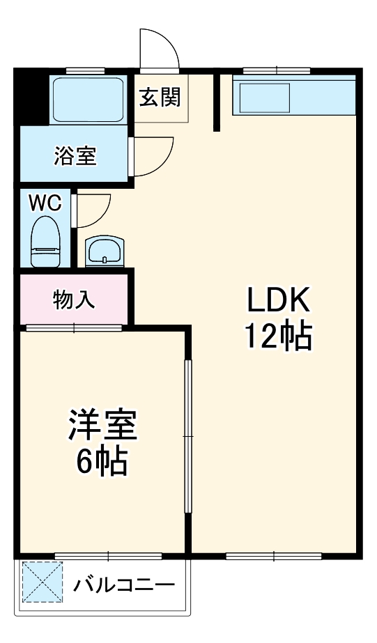 山弘ビルの間取り