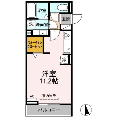 コンフォートプレイスⅡの間取り