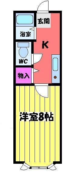 リヴェール岸和田の間取り