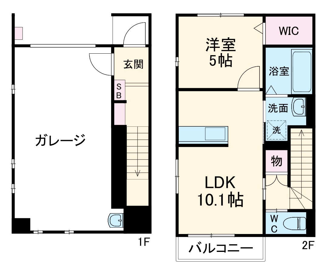 eterfort B棟の間取り