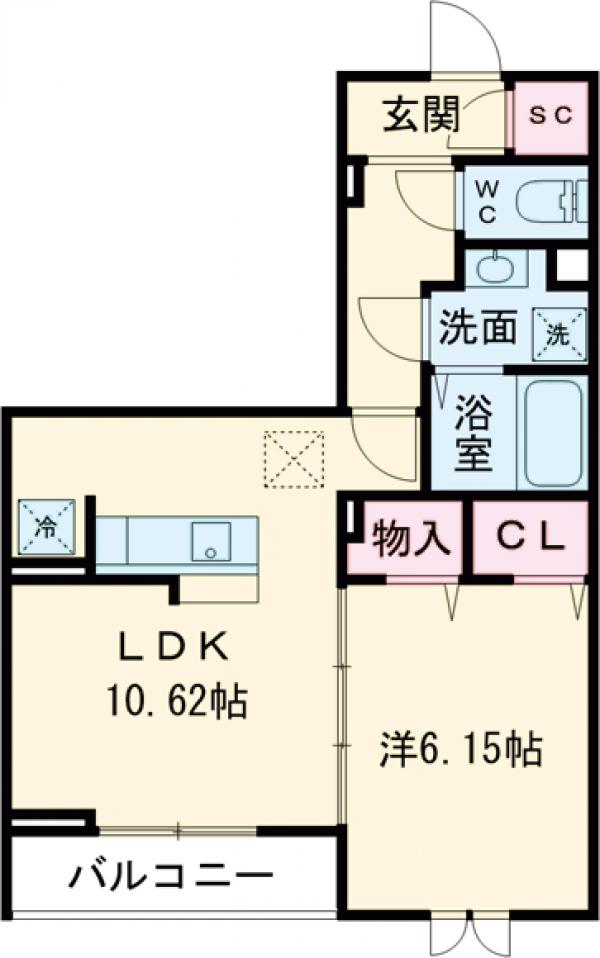 フレシール光が丘の間取り