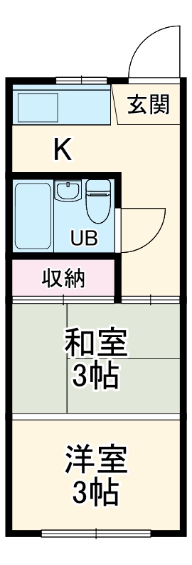 レグルス(旧ときわ寮)の間取り