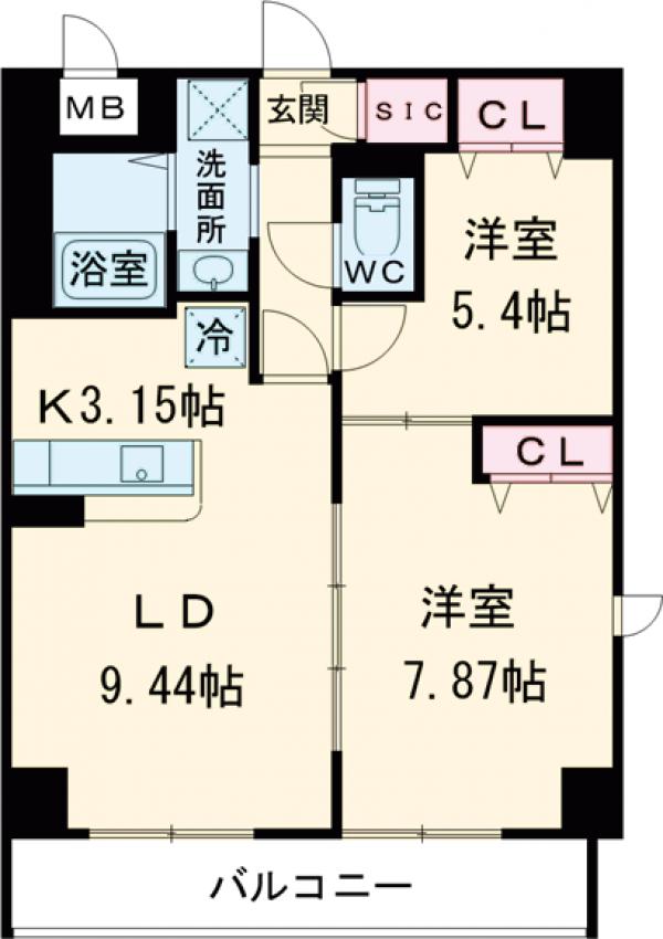アルトメイ田無の間取り