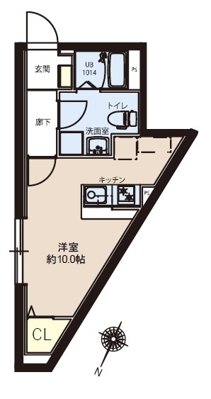 レピュア竹ノ塚レジデンスの間取り